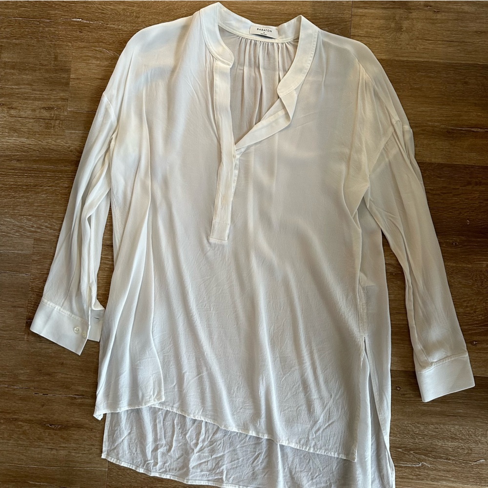 Aritzia Babaton Tunic Blouse